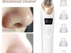 Blackhead Suction Remover Portable Pore Cleaner with LED Display and Multiple Suction Levels