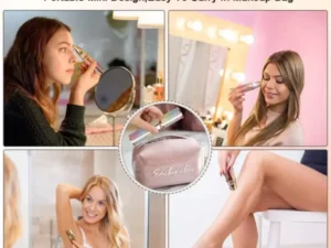 Flawless 2-in-1 Eyebrow Trimmer | Rechargeable Hair Remover with USB Charging Cable & Cleaning Brush